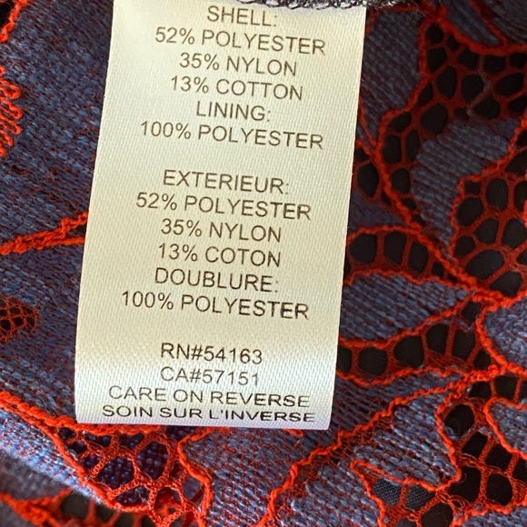 NWT - TOMMY HILFIGER Lace Fit and Flare Dress - Picture 14 of 14